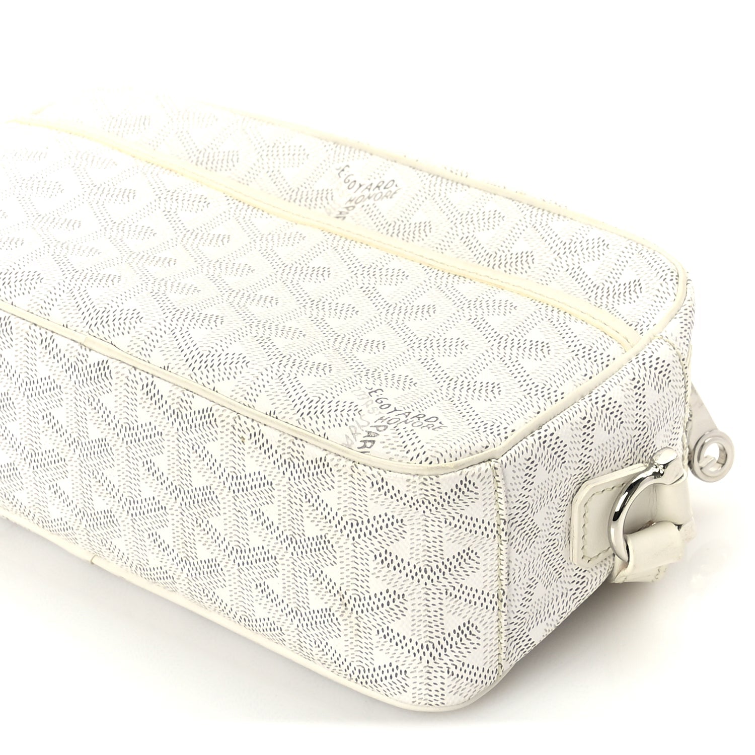 Goyard Goyardine Sac Cap Vert White