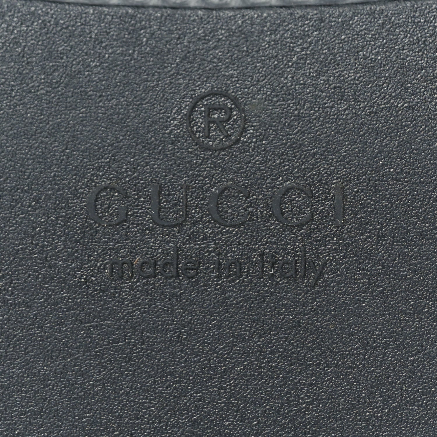 Gucci Monogram Jumbo GG Textured Dollar Calfskin Small Carry On Trolley Grey