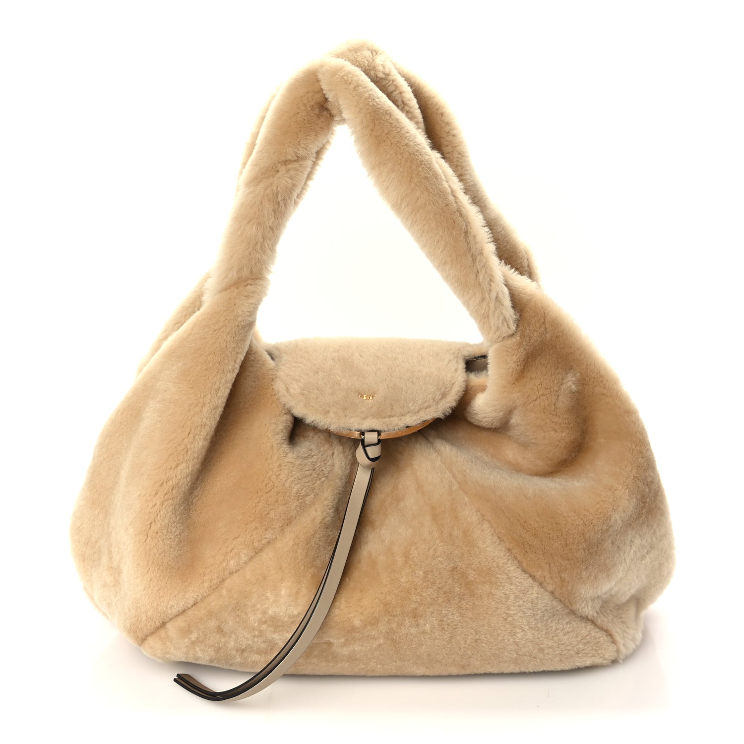 Fendi Shearling Spy Beige
