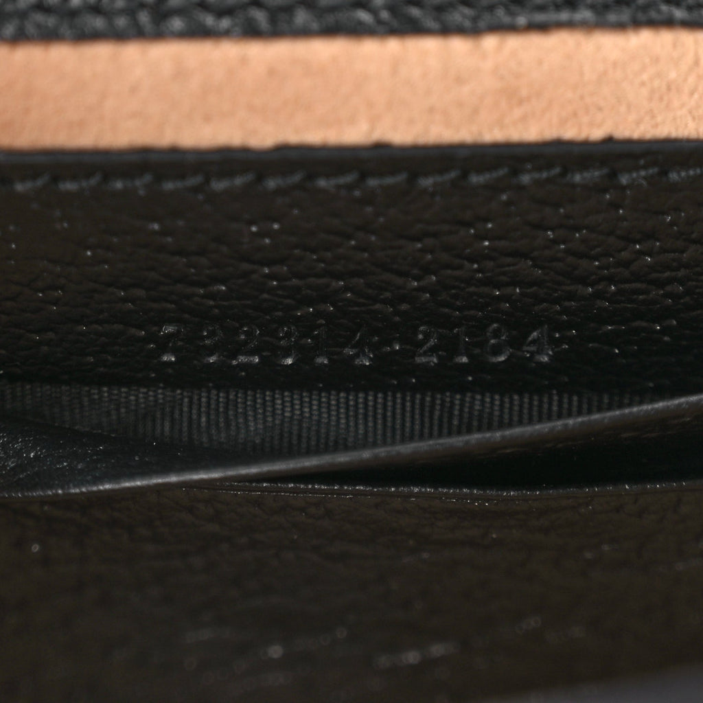 Gucci Calfskin Horsebit 1955 Shoulder Bag Black