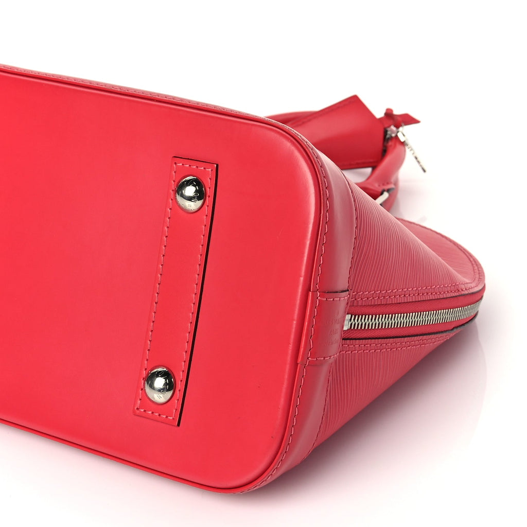 Louis Vuitton Epi Alma PM  Carmine