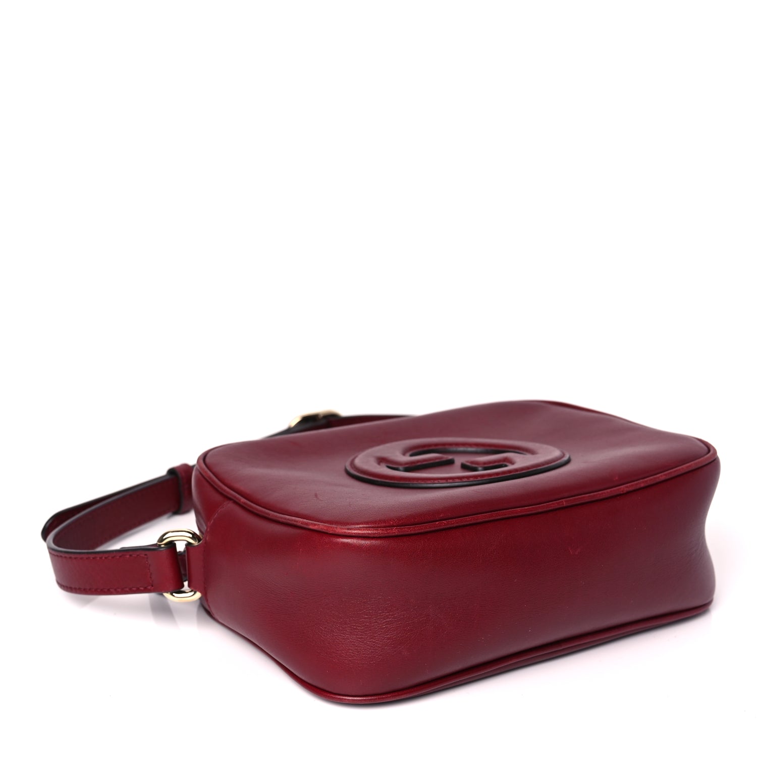Gucci Calfskin Mini Blondie Bag  Rosso
