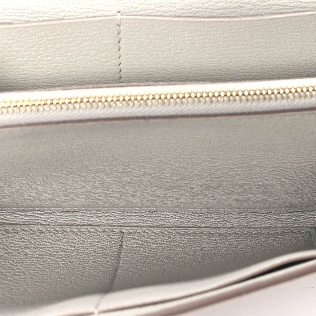 Hermes Matte Alligator Kelly Wallet To Go  Betton