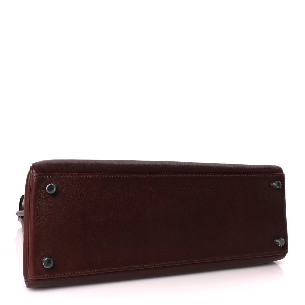 Hermes Evergrain Kelly Retourne 32 Havane