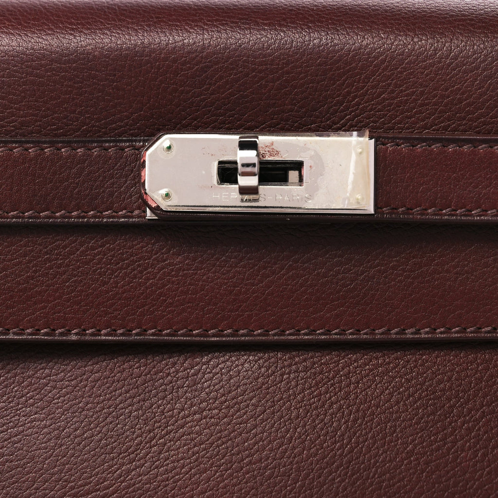 Hermes Evergrain Kelly Retourne 32 Havane