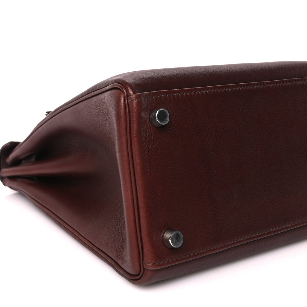 Hermes Evergrain Kelly Retourne 32 Havane