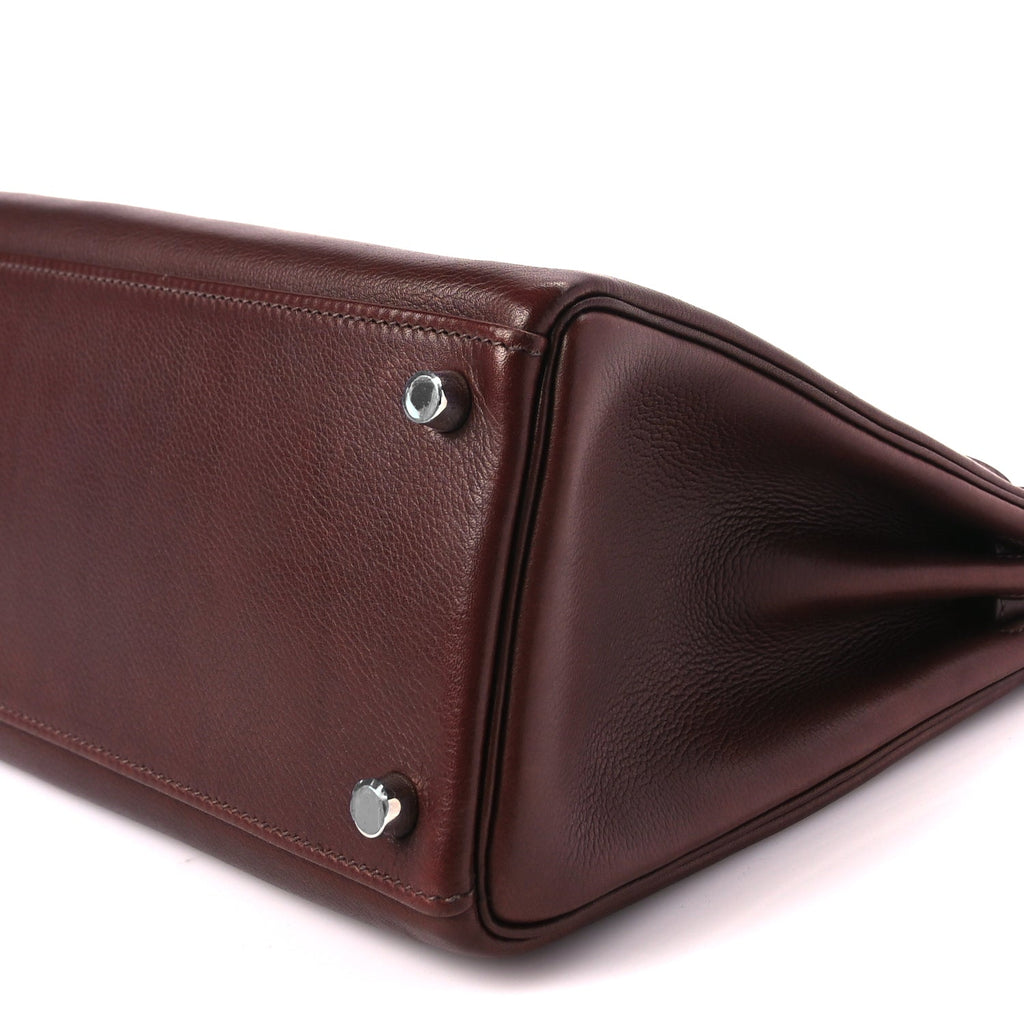Hermes Evergrain Kelly Retourne 32 Havane