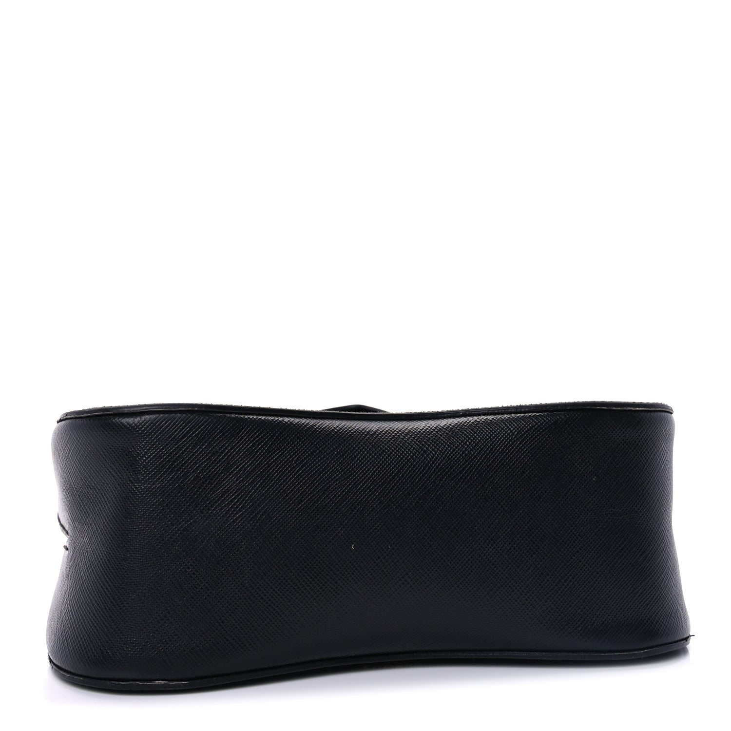 Prada Saffiano Lux Sidonie Top Handle Bag Black