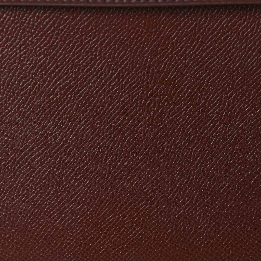 Hermes Courchevel Kelly Sellier 28 Chocolate