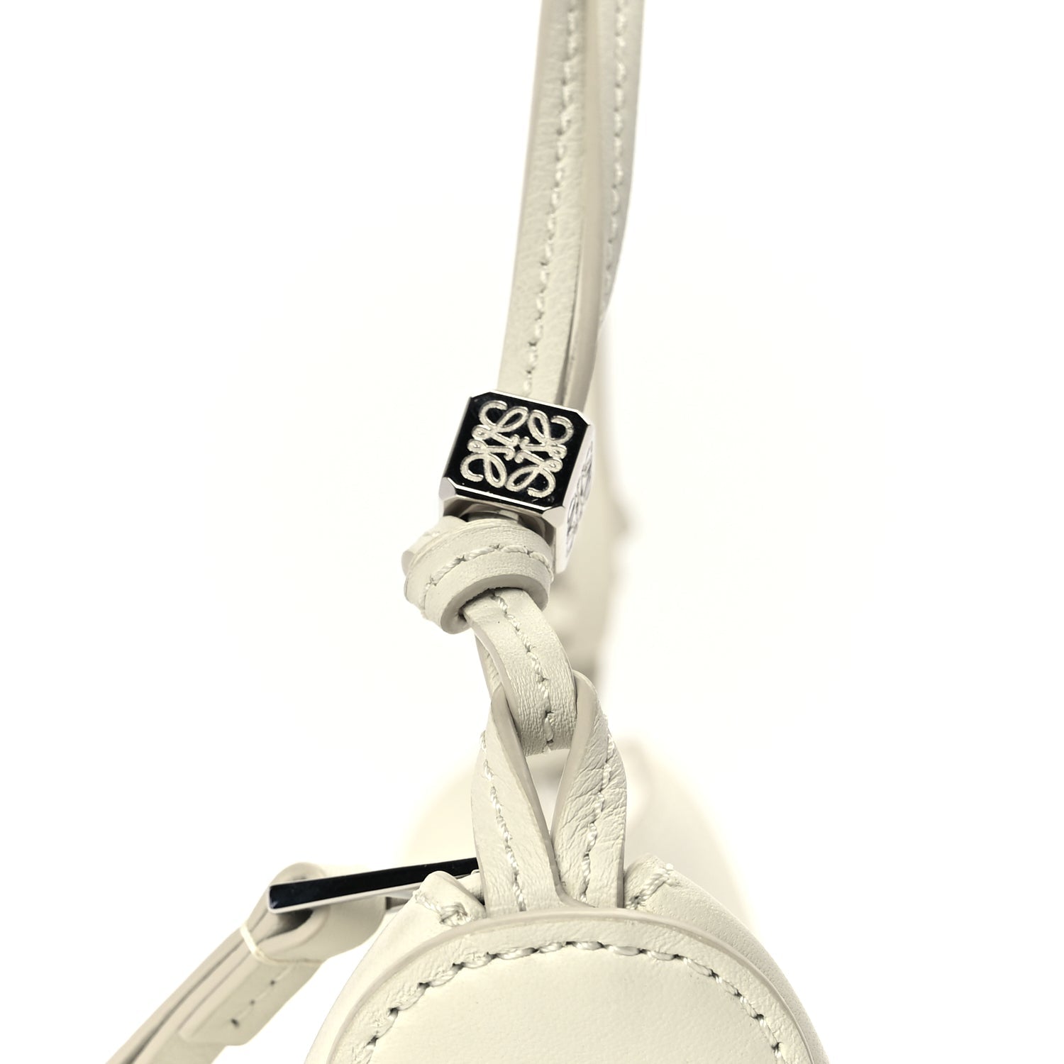 Loewe Calfskin Mini Hammock Hobo  Soft White