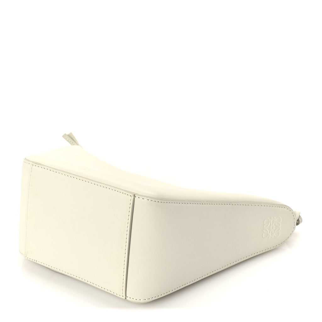 Loewe Calfskin Mini Hammock Hobo  Soft White