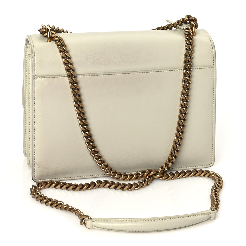 Saint Laurent Calfskin Medium Monogram Sunset  Crema Soft