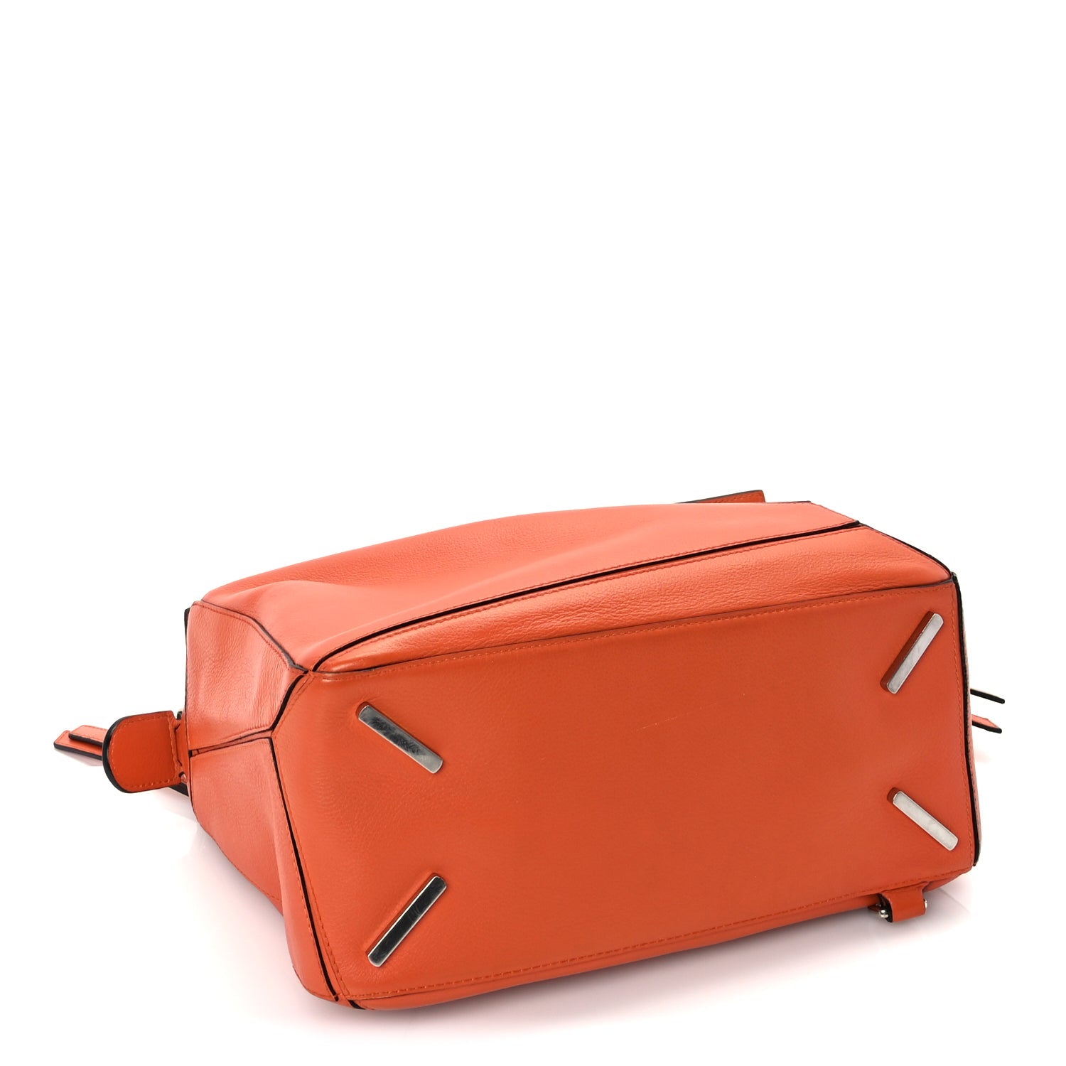 Loewe Calfskin Medium Puzzle Bag Orange