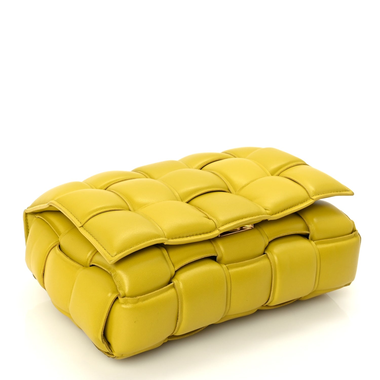 Bottega Veneta Nappa Maxi Intreccio Padded Cassette Crossbody Bag  Buttercup