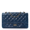 Chanel Lambskin Quilted 2.55 Reissue 226 Flap Blue