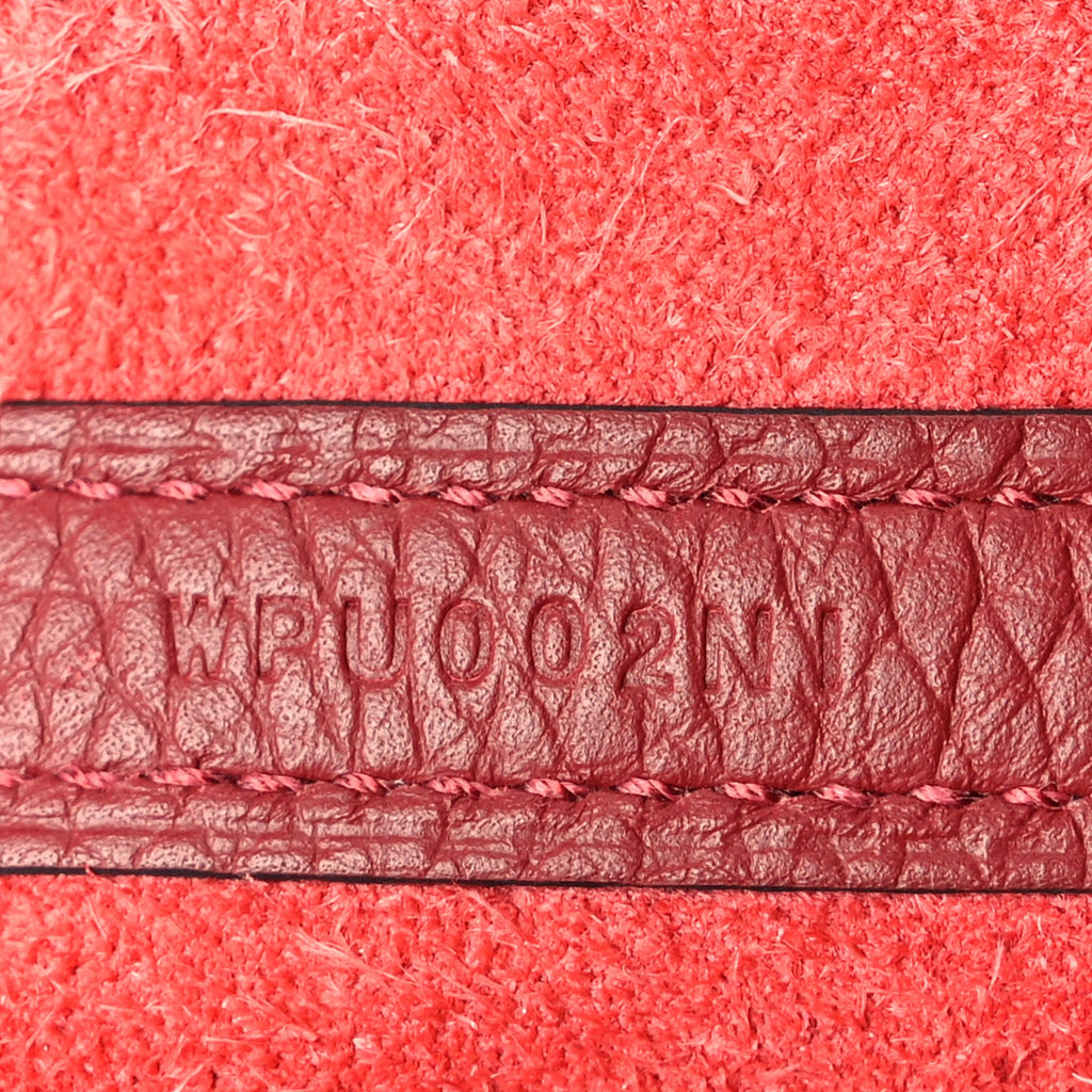 Hermes Taurillon Clemence Picotin Lock 22 MM  Rouge H