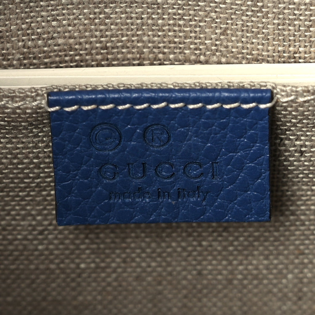 Gucci Dollar Calfskin Small Interlocking G Shoulder Bag  Caspian