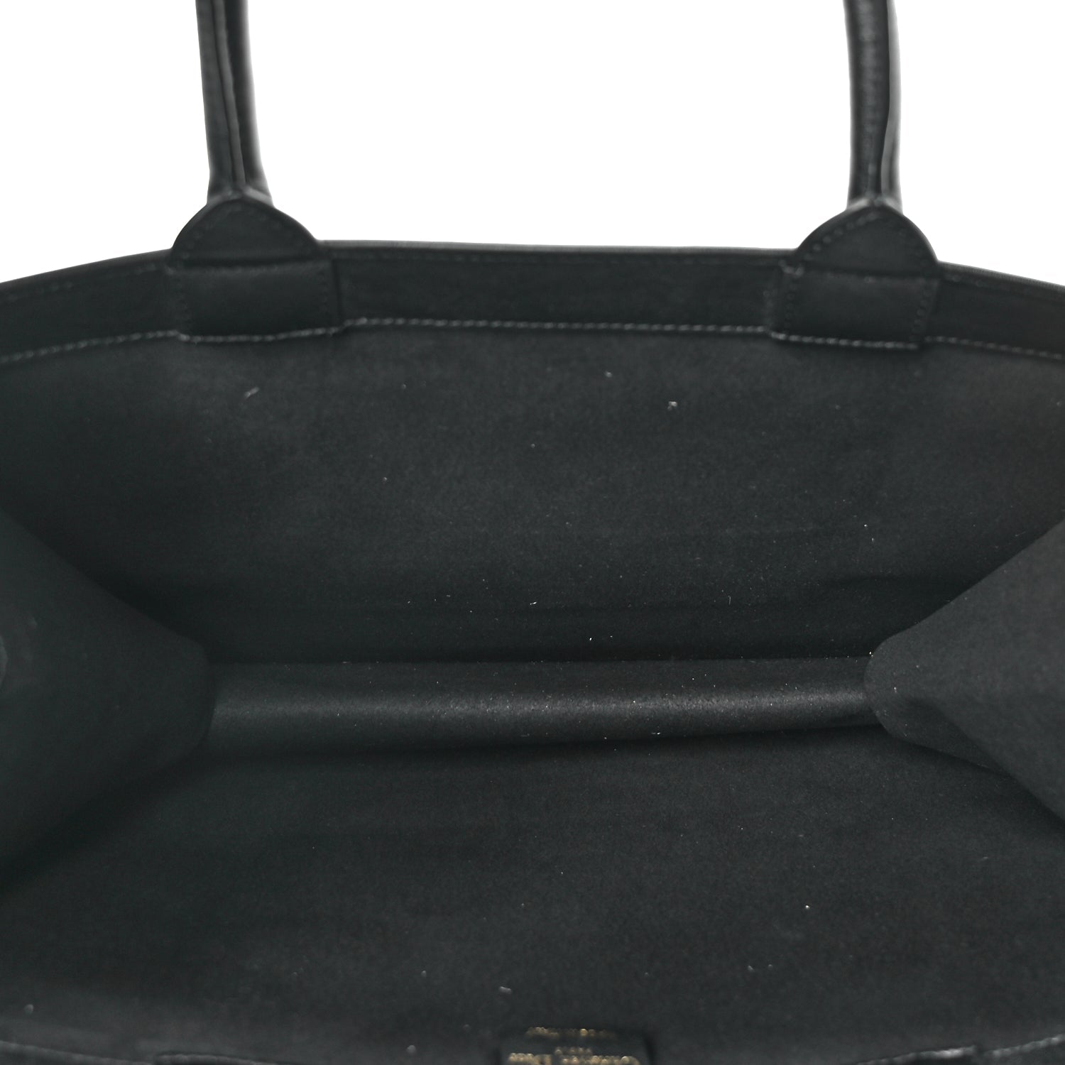 Christian Dior Calfskin Embossed Medium Book Tote Black
