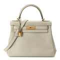 Hermes Togo Kelly Retourne 28 Beton