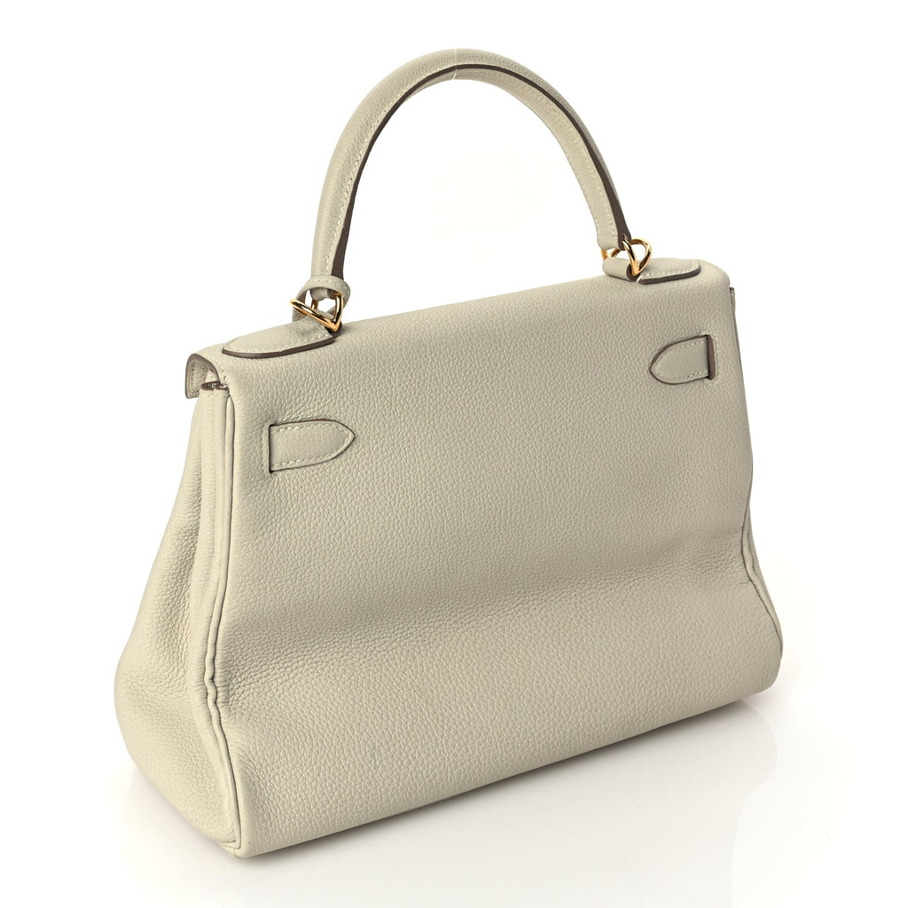 Hermes Togo Kelly Retourne 28 Beton