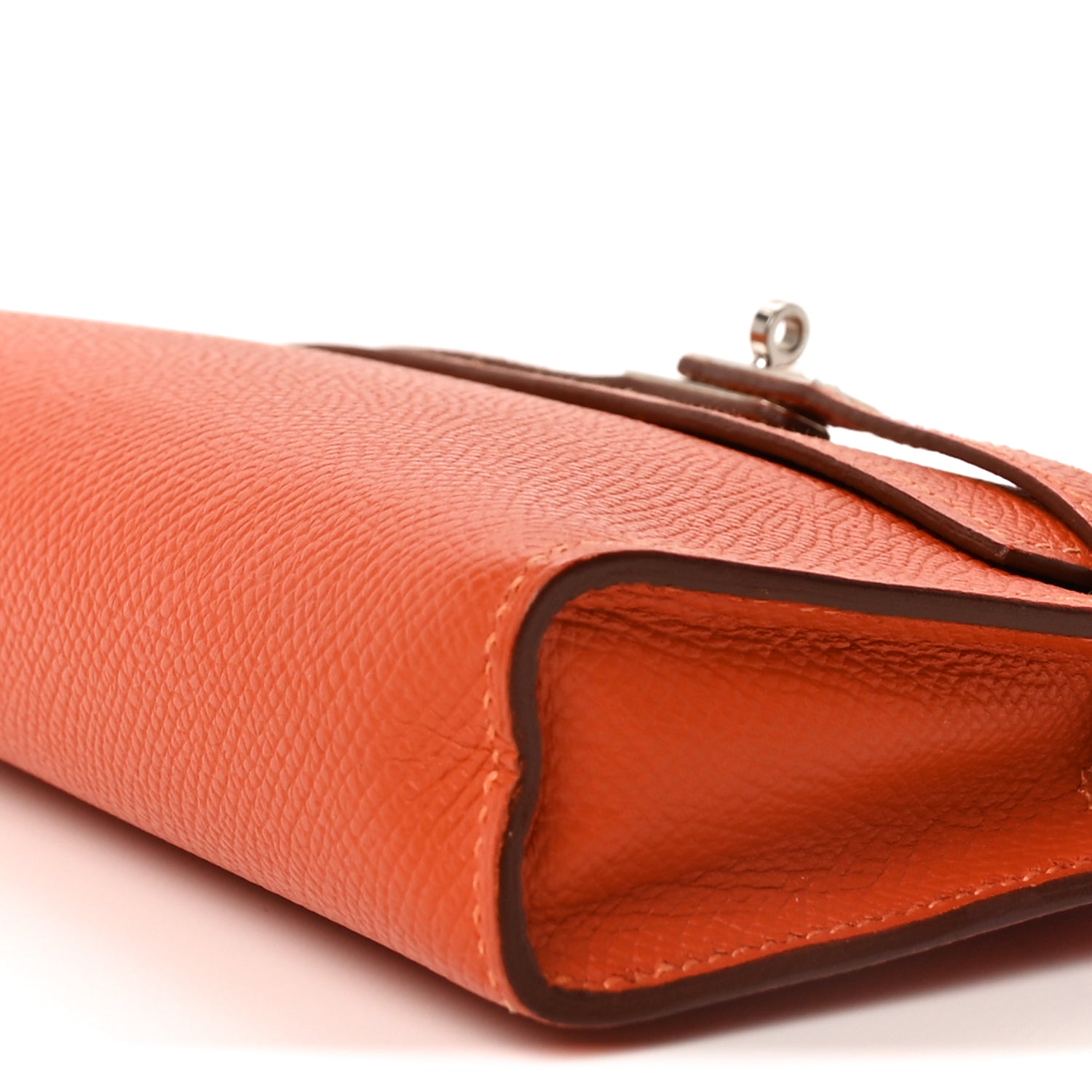Hermes Epsom Micro Kelly 15  Feu