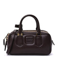Miu Miu Calfskin Regular Arcadie Top Handle Bag Briarwood