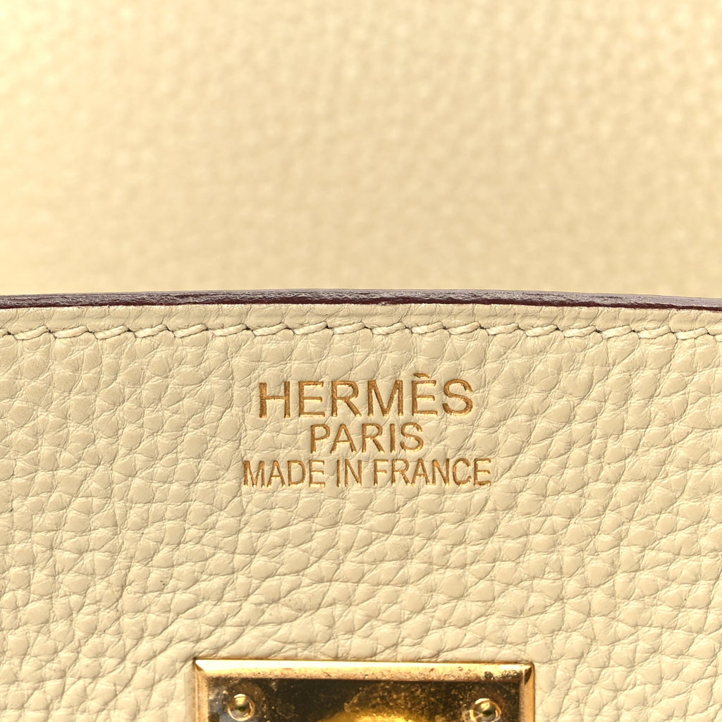 Hermes Togo Birkin 35 Parchemin