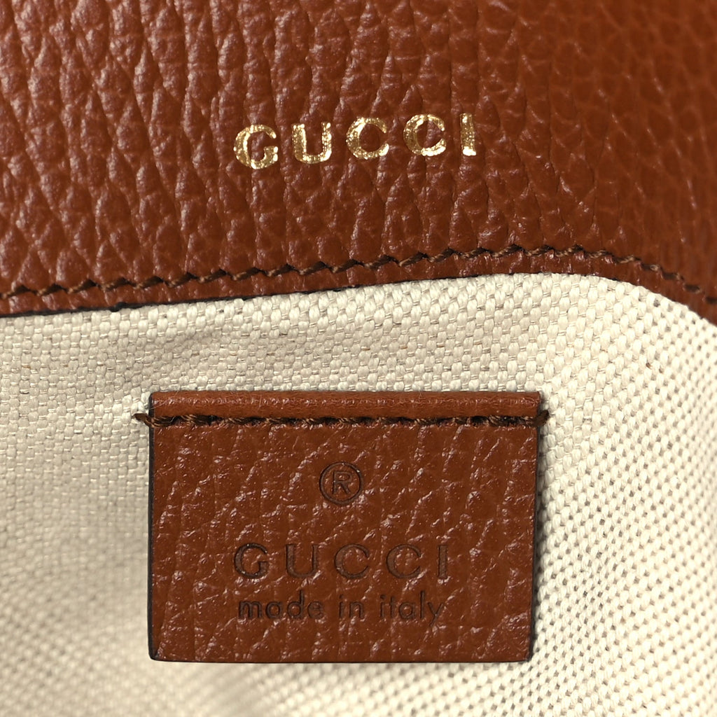 Gucci New Denim GG Monogram Dollar Calfskin Web Mini Horsebit 1955 Shoulder Bag Blue Tea Cuir Epilog