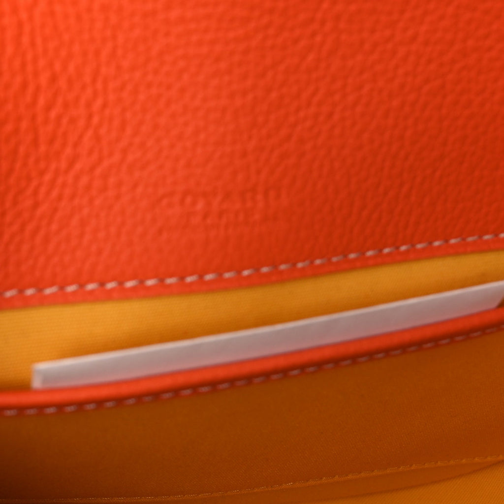 Goyard Goyardine Belvedere II PM Messenger Bag  Orange