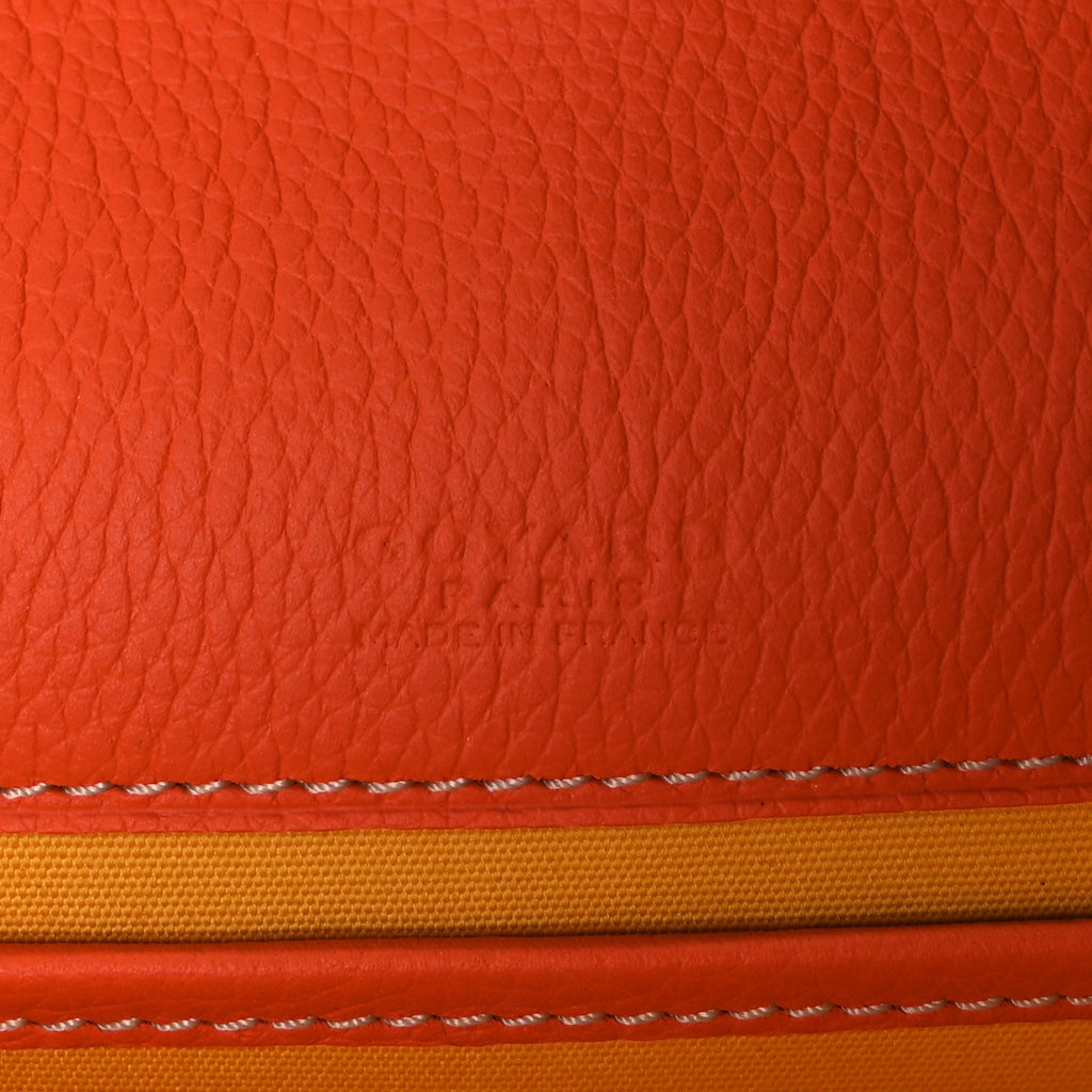 Goyard Goyardine Belvedere II PM Messenger Bag  Orange