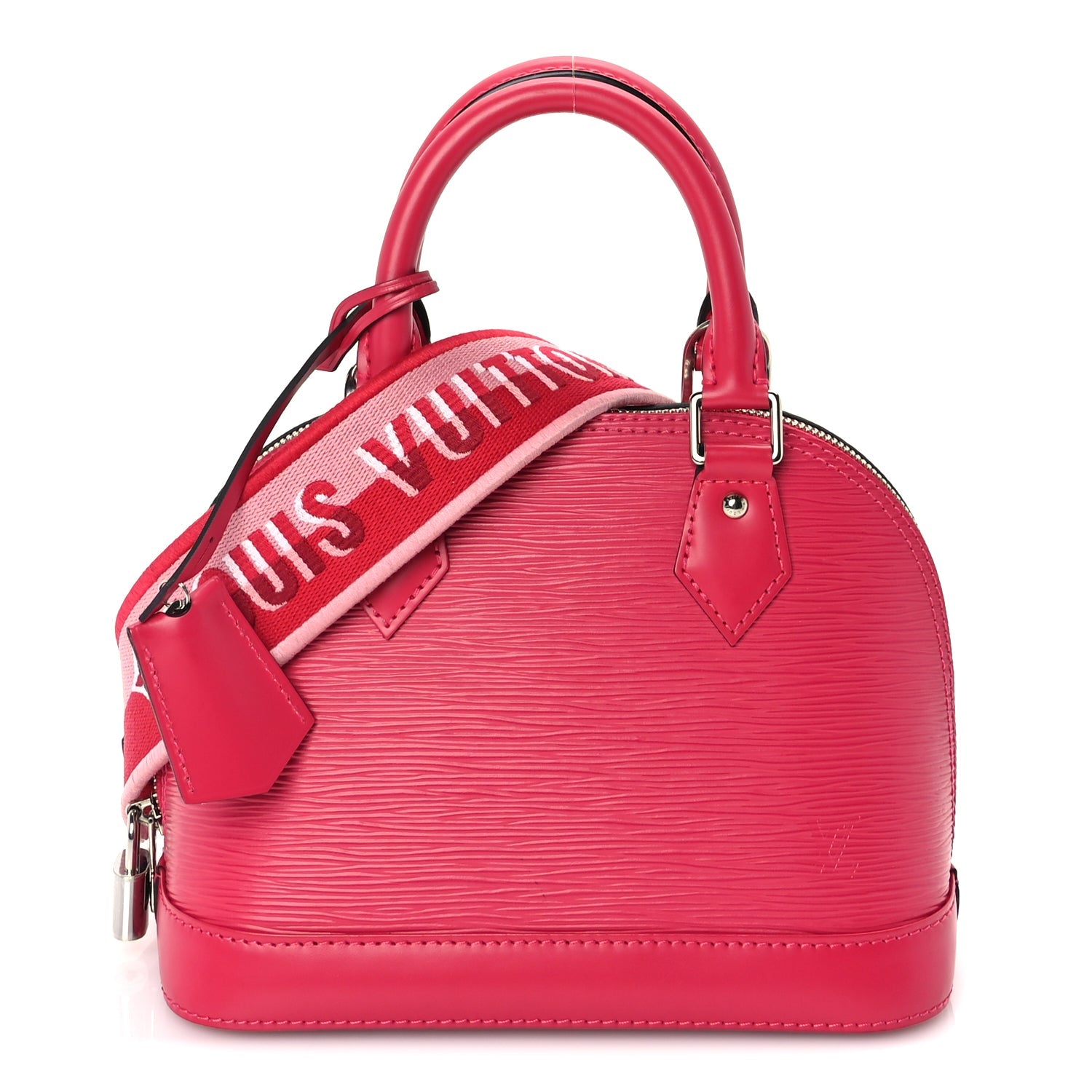Louis Vuitton Epi Jacquard Alma BB  Rose Pondicherry