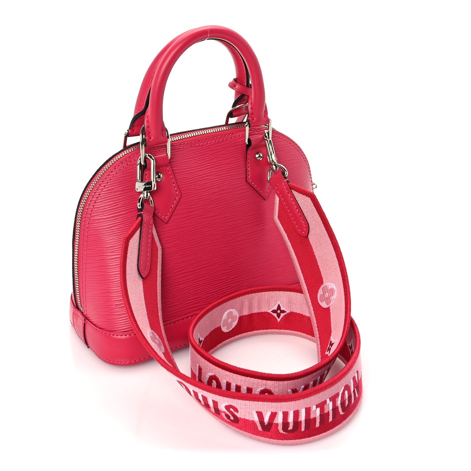 Louis Vuitton Epi Jacquard Alma BB  Rose Pondicherry