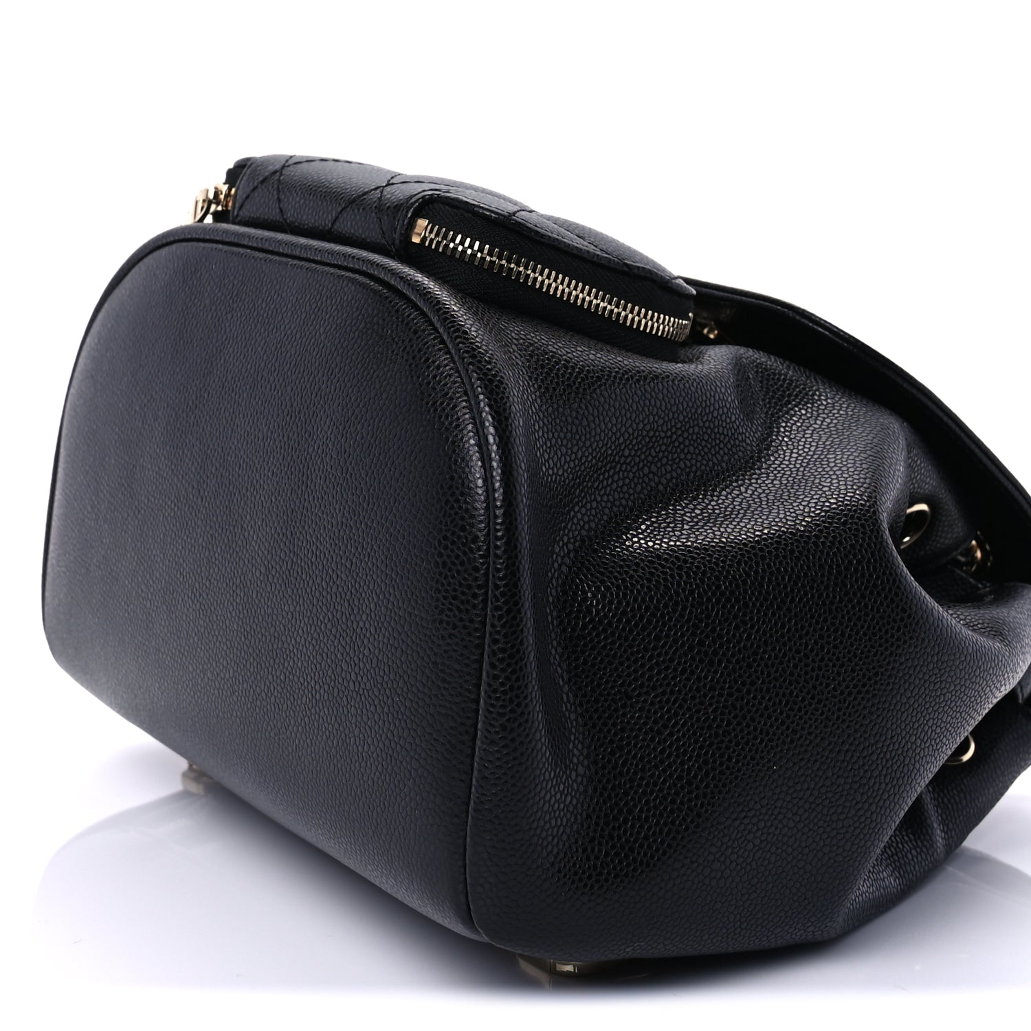 Chanel Caviar Quilted Mini Business Affinity Backpack  Black