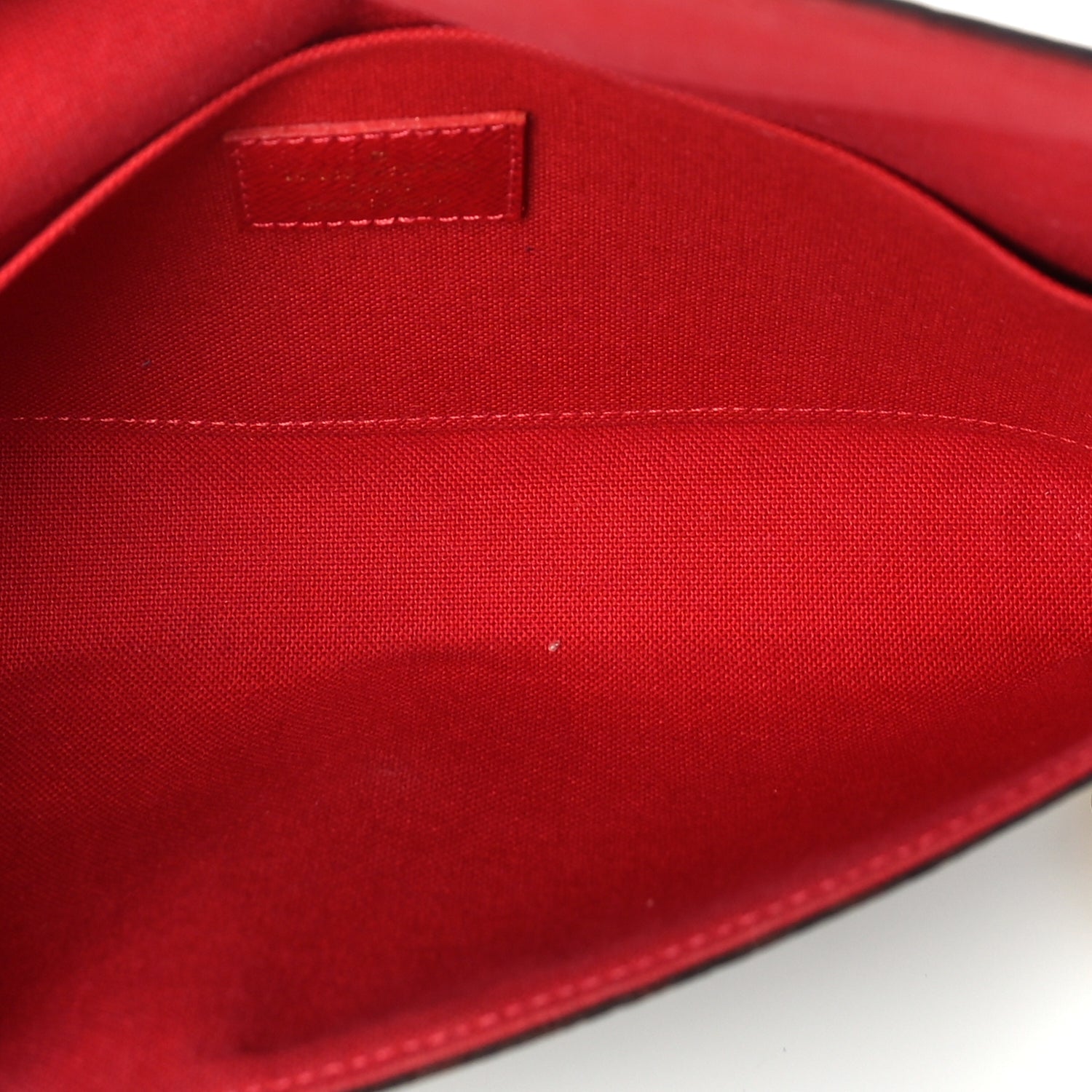 Louis Vuitton Damier Ebene Pochette Felicie Chain Wallet