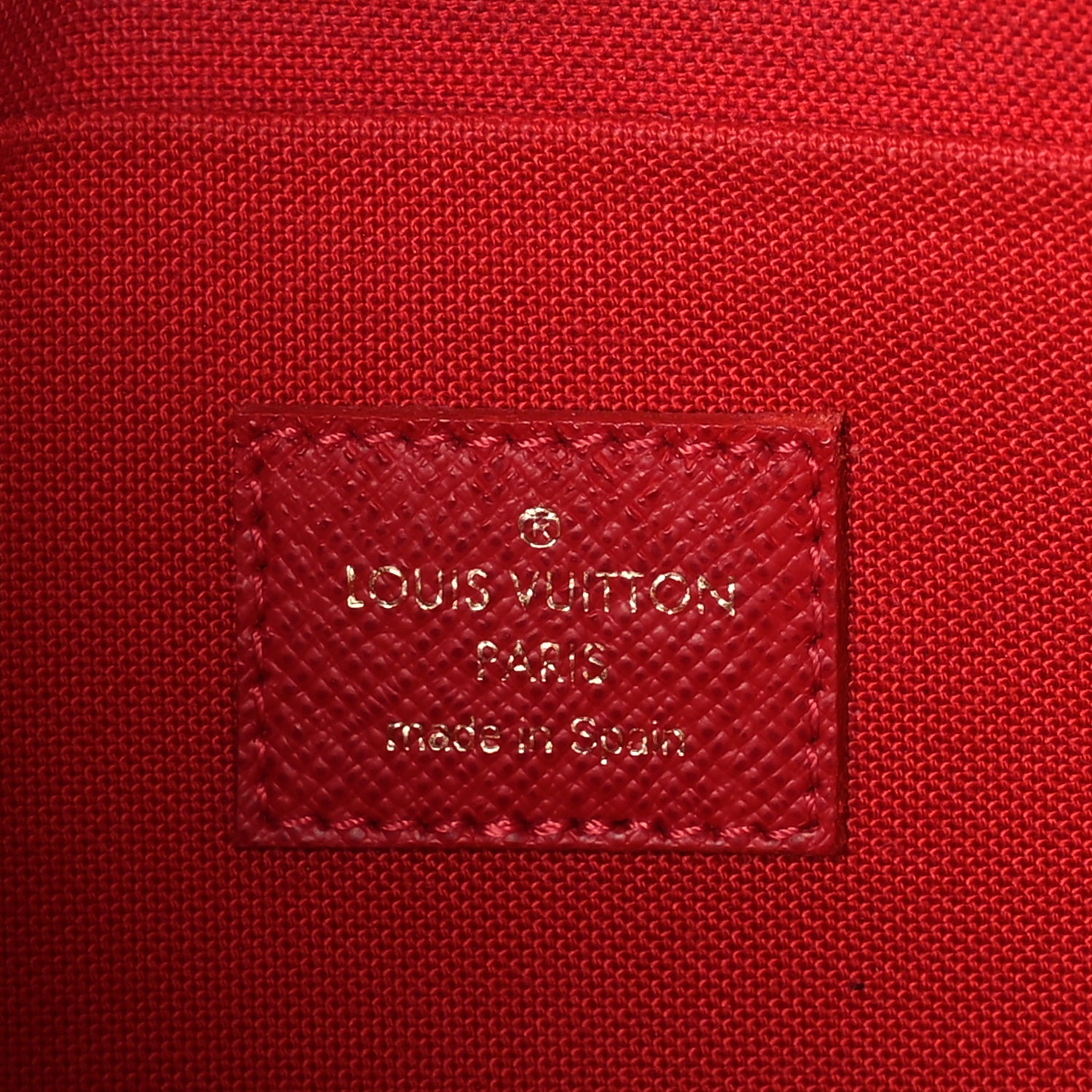 Louis Vuitton Damier Ebene Pochette Felicie Chain Wallet