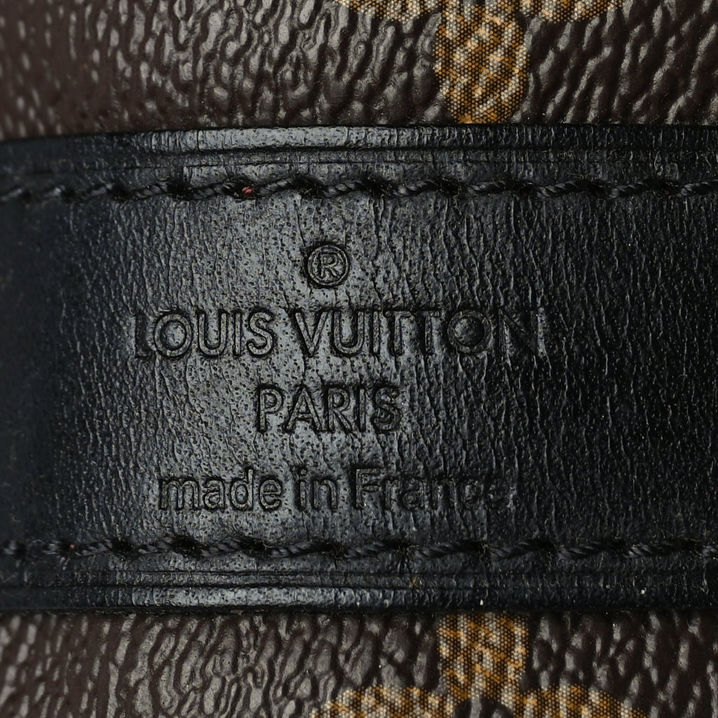 Louis Vuitton Monogram Macassar Keepall Bandouliere 45 Black