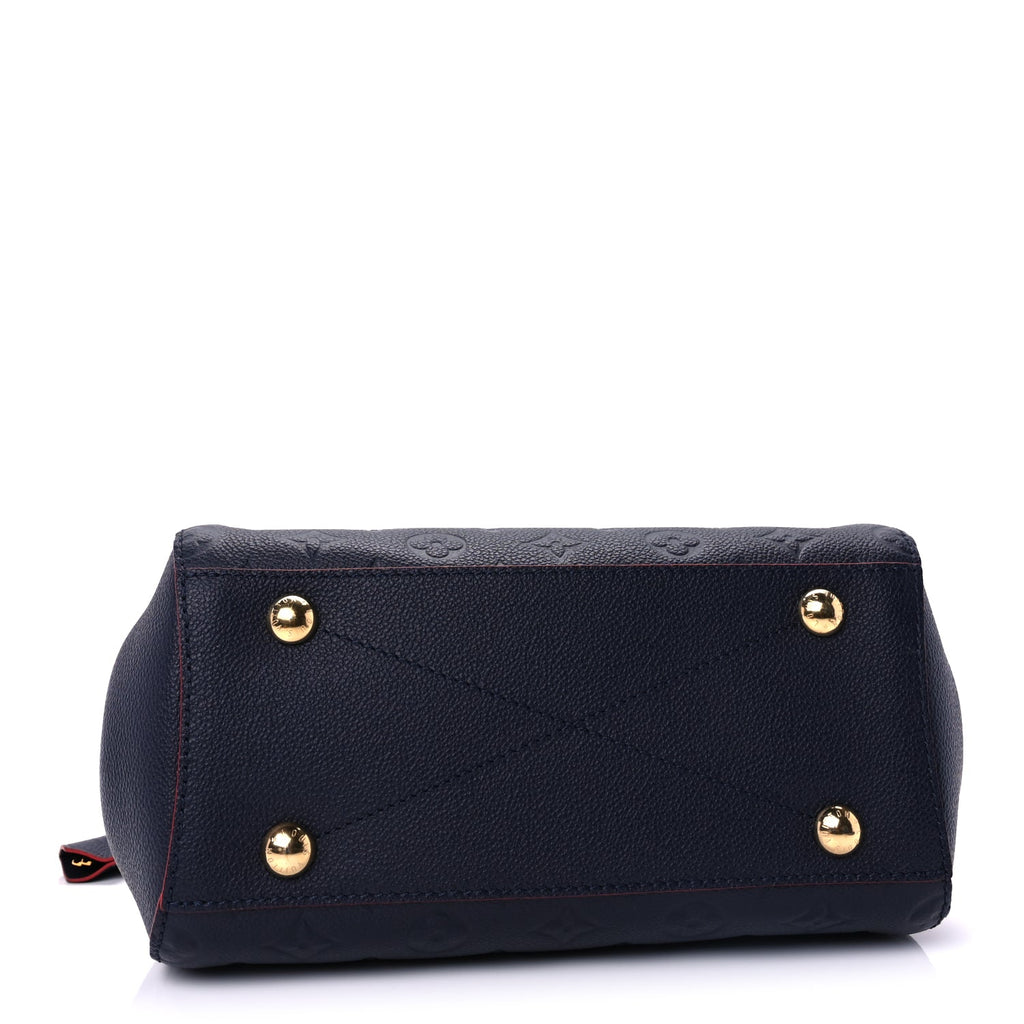 Louis Vuitton Empreinte Montaigne BB Marine Rouge