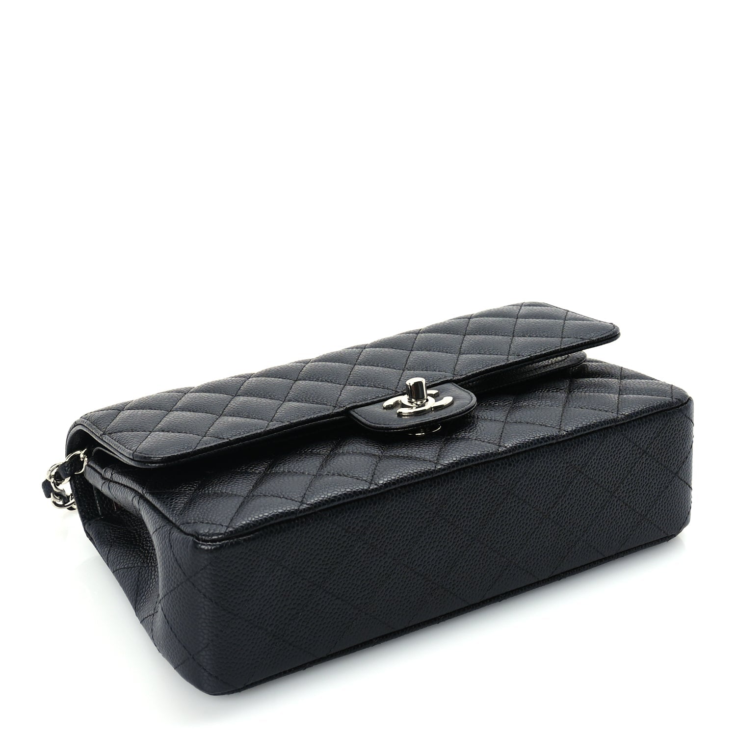 Chanel Caviar Quilted Medium Double Flap Black