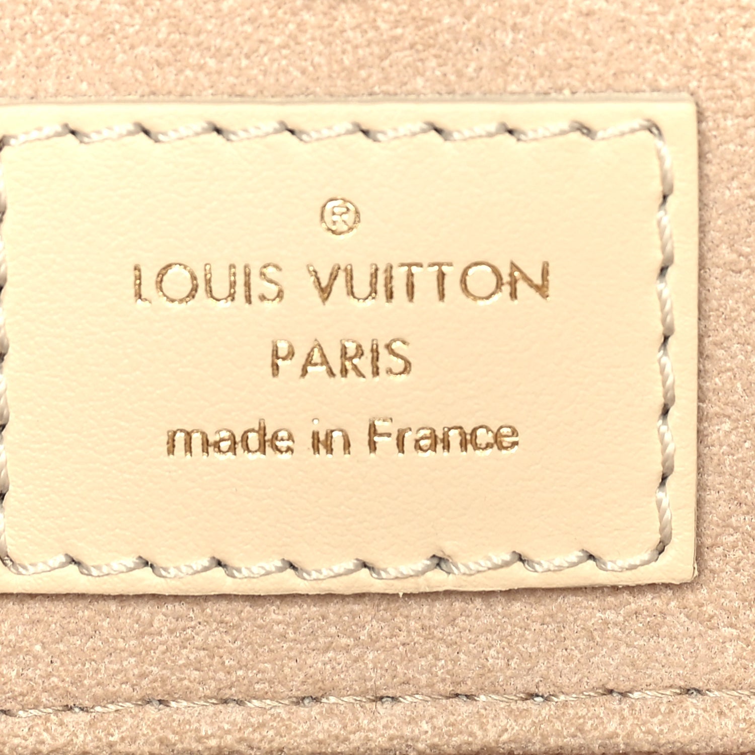 Louis Vuitton Empreinte Monogram Giant Onthego MM Creme Rose Trianon