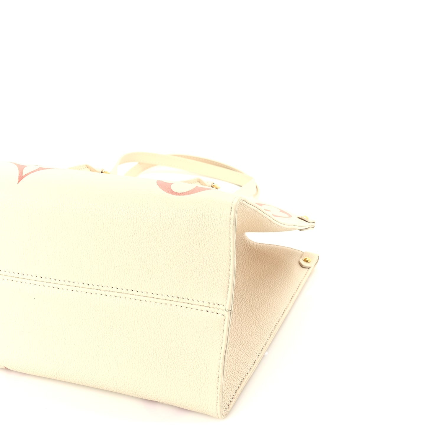 Louis Vuitton Empreinte Monogram Giant Onthego MM Creme Rose Trianon