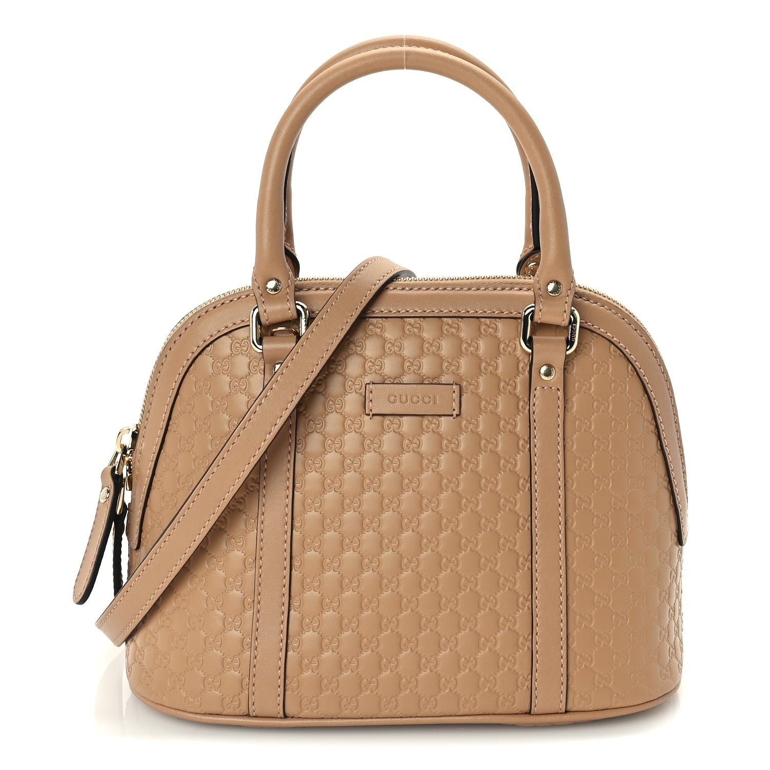 Gucci Soft Microguccissima Mini Dome Bag  Camelia
