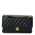 Chanel Caviar Quilted Medium Double Flap  Black