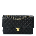 Chanel Caviar Quilted Medium Double Flap Black