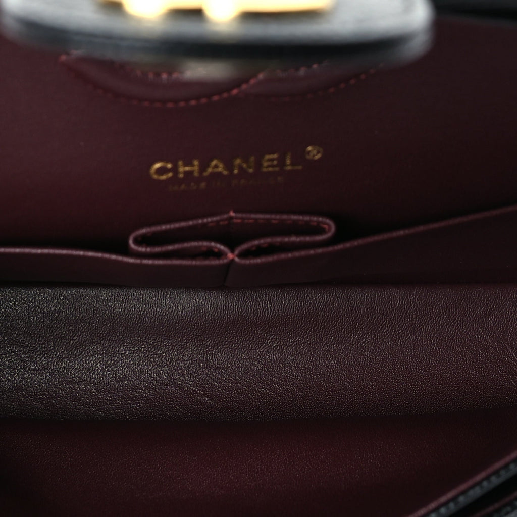 Chanel Caviar Quilted Medium Double Flap Black