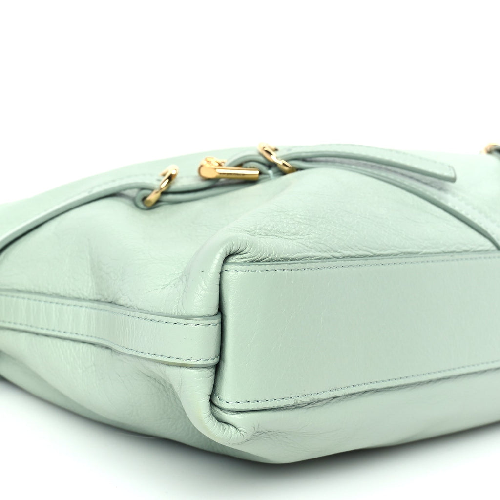 Givenchy Calfskin Medium Voyou Bag Celadon