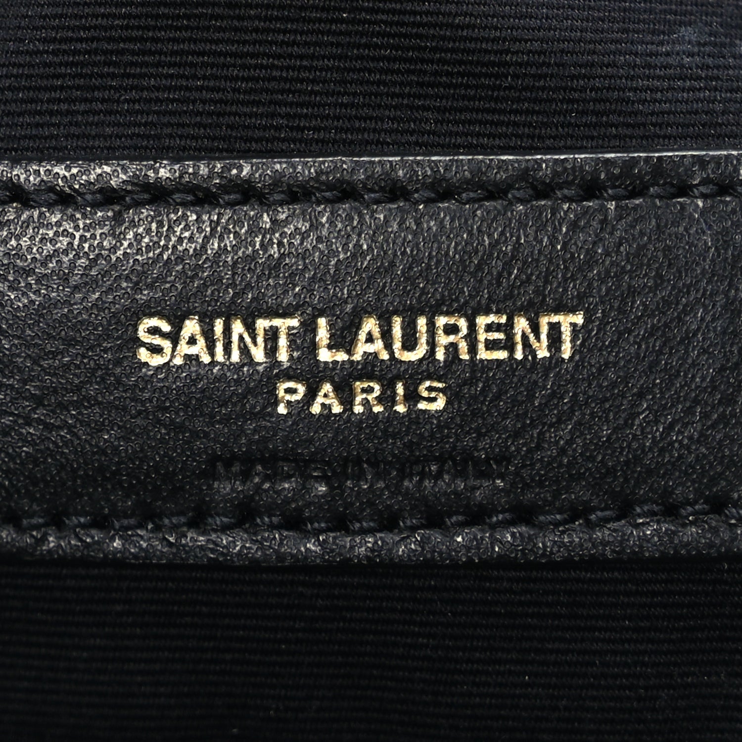 Saint Laurent Calfskin Medium Manhattan Shopper Tote  Black