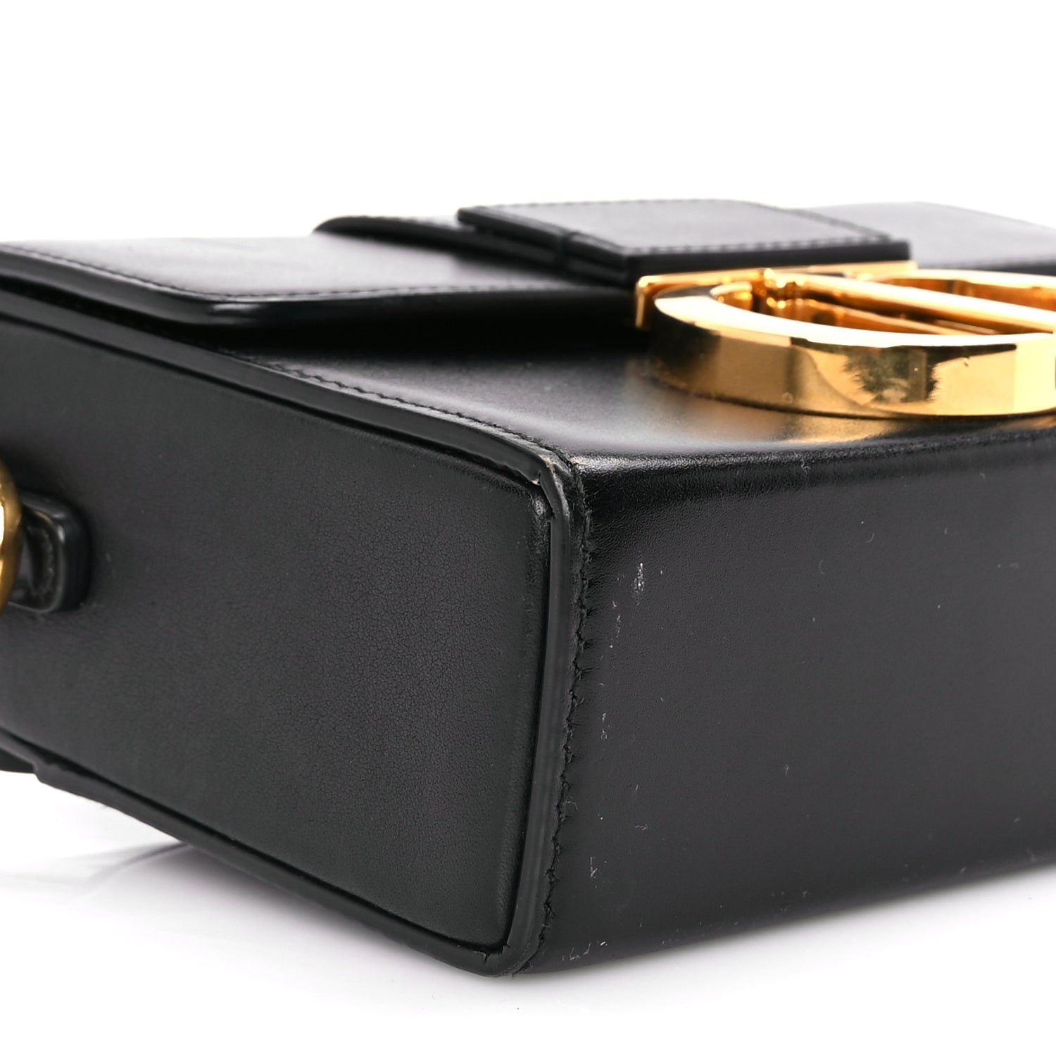 Christian Dior Smooth Calfskin 30 Montaigne Box Bag Black