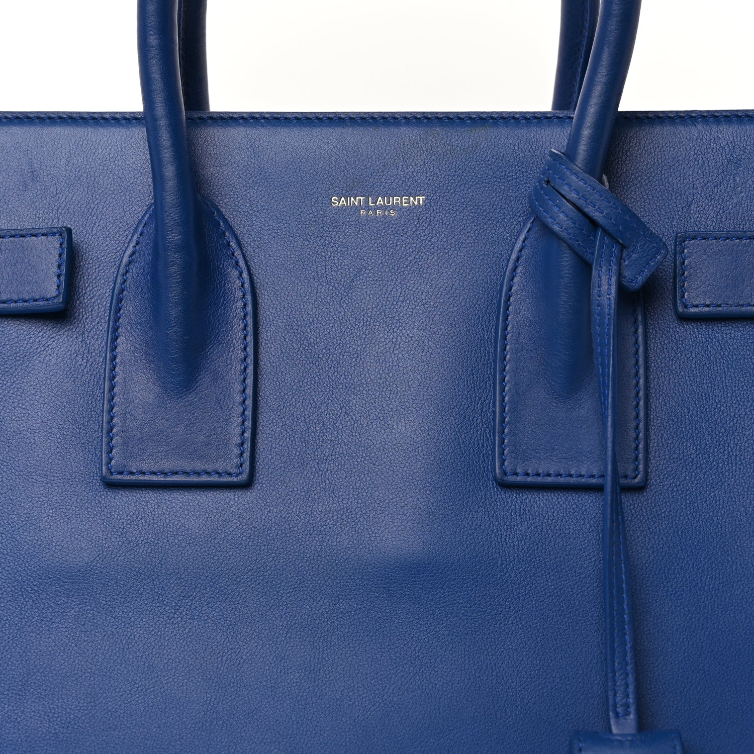 Saint Laurent Calfskin Small Sac De Jour  Outremer