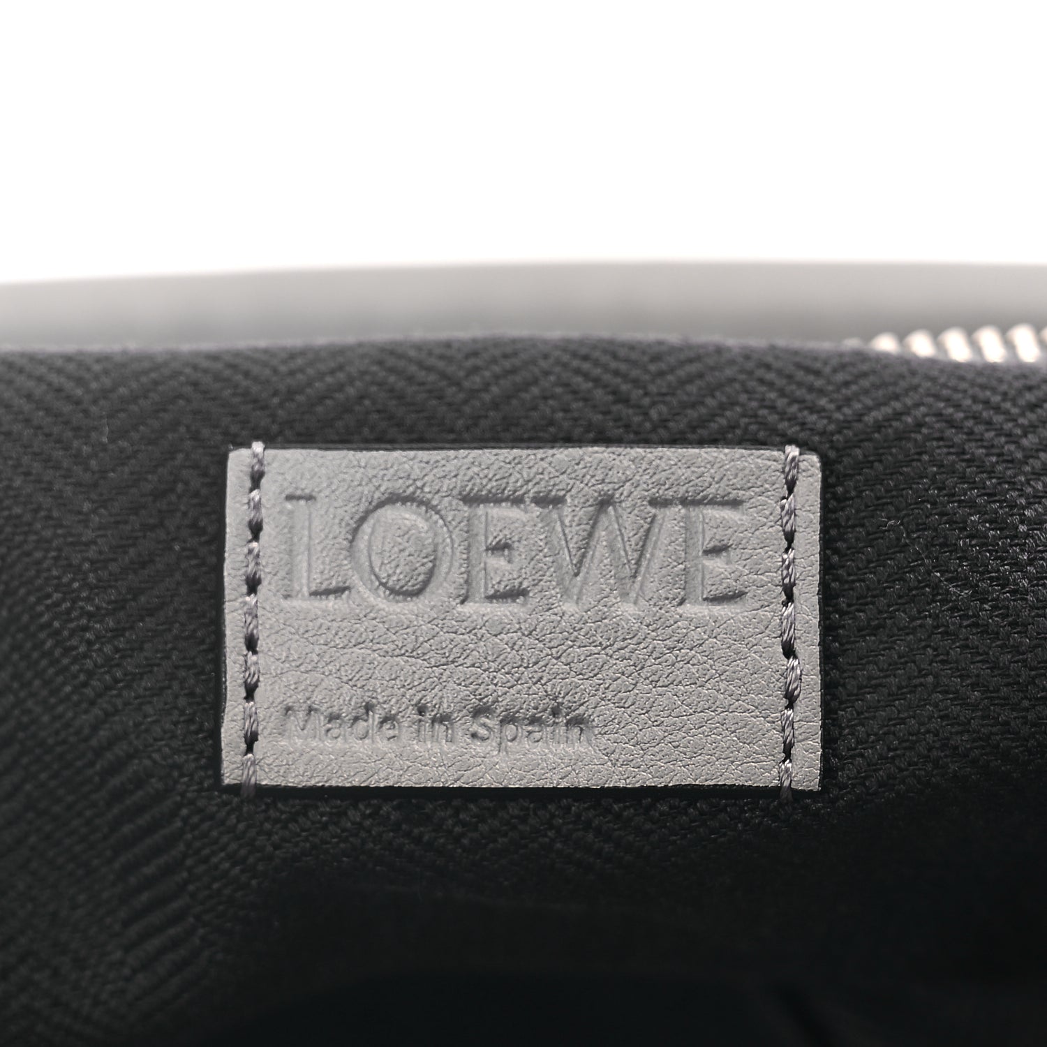 Loewe Calfskin Large Puzzle Bag Grey