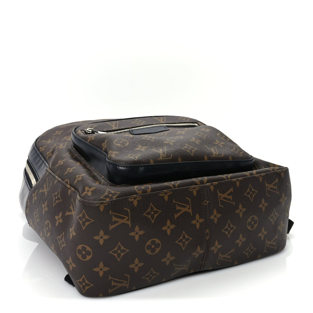 Louis Vuitton Monogram Macassar Josh Backpack Black